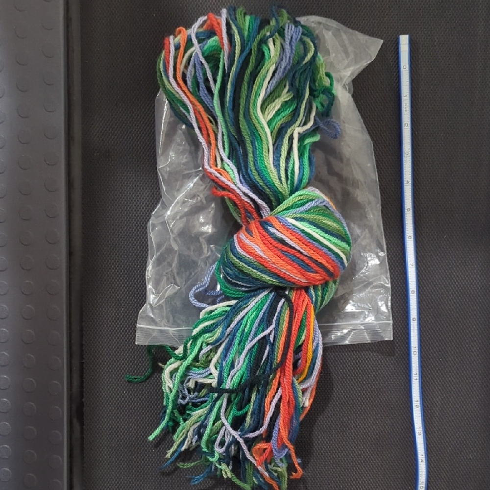 Hand Crafted Multicolor Yarn Bundle